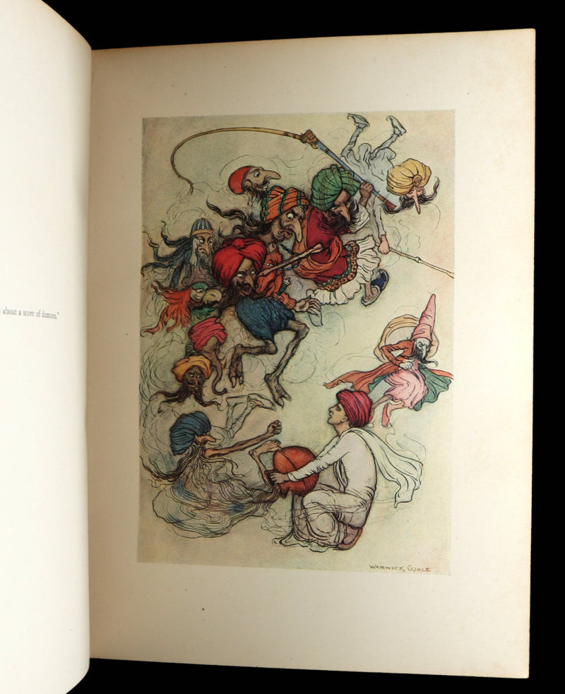 1912 Rare 1stED - Folk-Tales of Bengal Illustrated by Warwick Goble, Fairy Tales