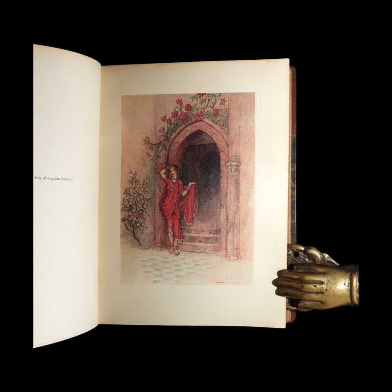 1912 Rare 1stED - Folk-Tales of Bengal Illustrated by Warwick Goble, Fairy Tales