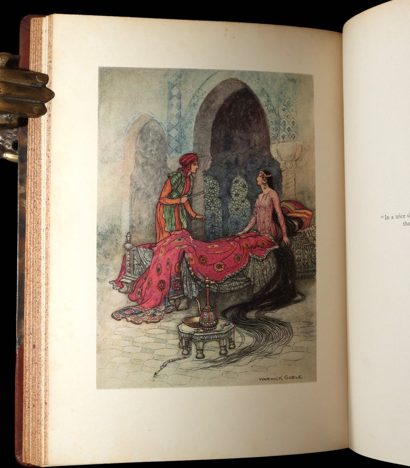 1912 Rare 1stED - Folk-Tales of Bengal Illustrated by Warwick Goble, Fairy Tales