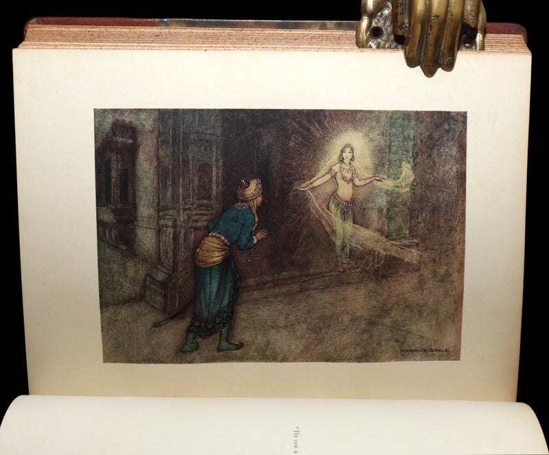 1912 Rare 1stED - Folk-Tales of Bengal Illustrated by Warwick Goble, Fairy Tales