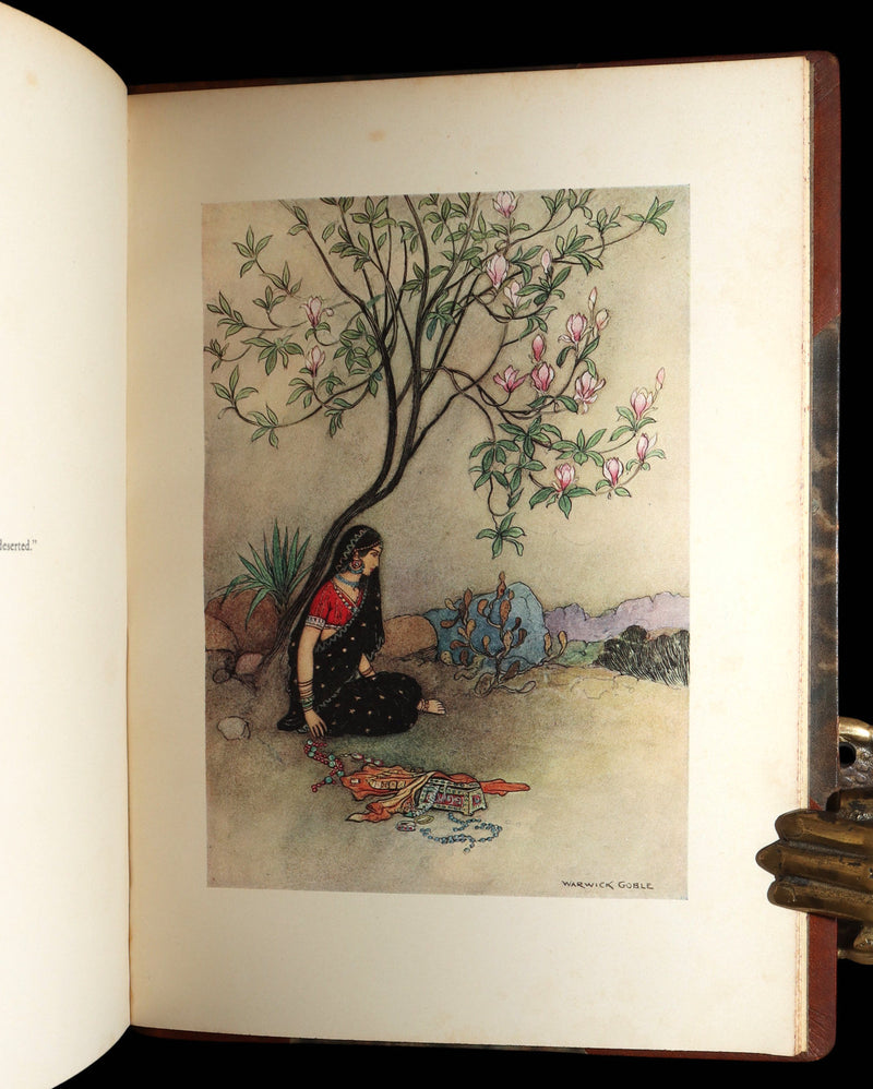 1912 Rare 1stED - Folk-Tales of Bengal Illustrated by Warwick Goble, Fairy Tales
