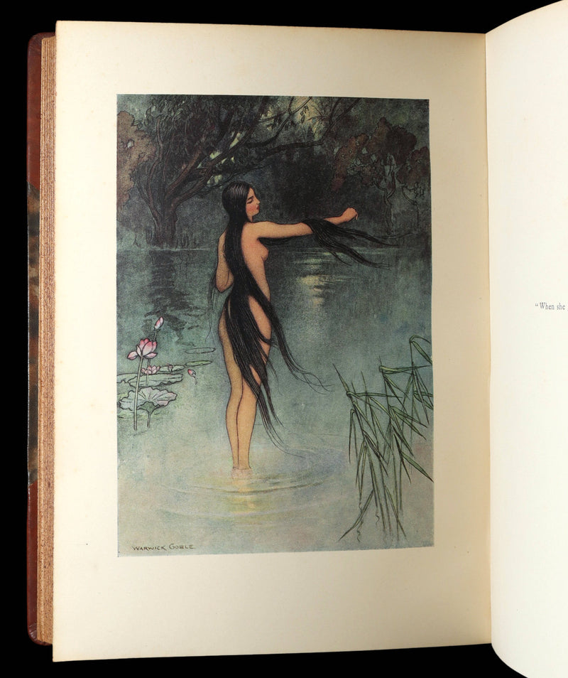 1912 Rare 1stED - Folk-Tales of Bengal Illustrated by Warwick Goble, Fairy Tales