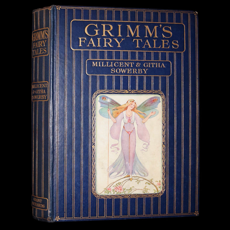 1909 Scarce First Edition Illustrated by Millicent Sowerby - Grimm’s Fairy Tales