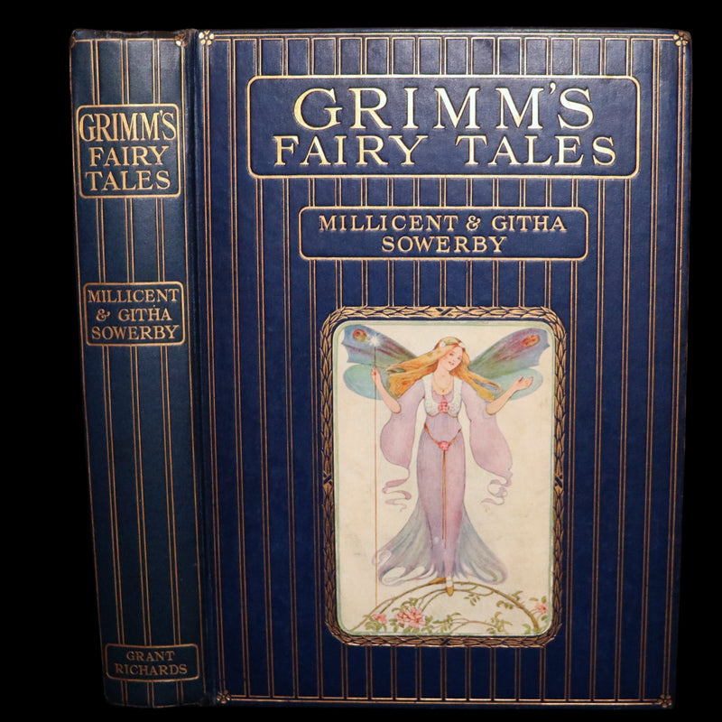 1909 Scarce First Edition Illustrated by Millicent Sowerby - Grimm’s Fairy Tales