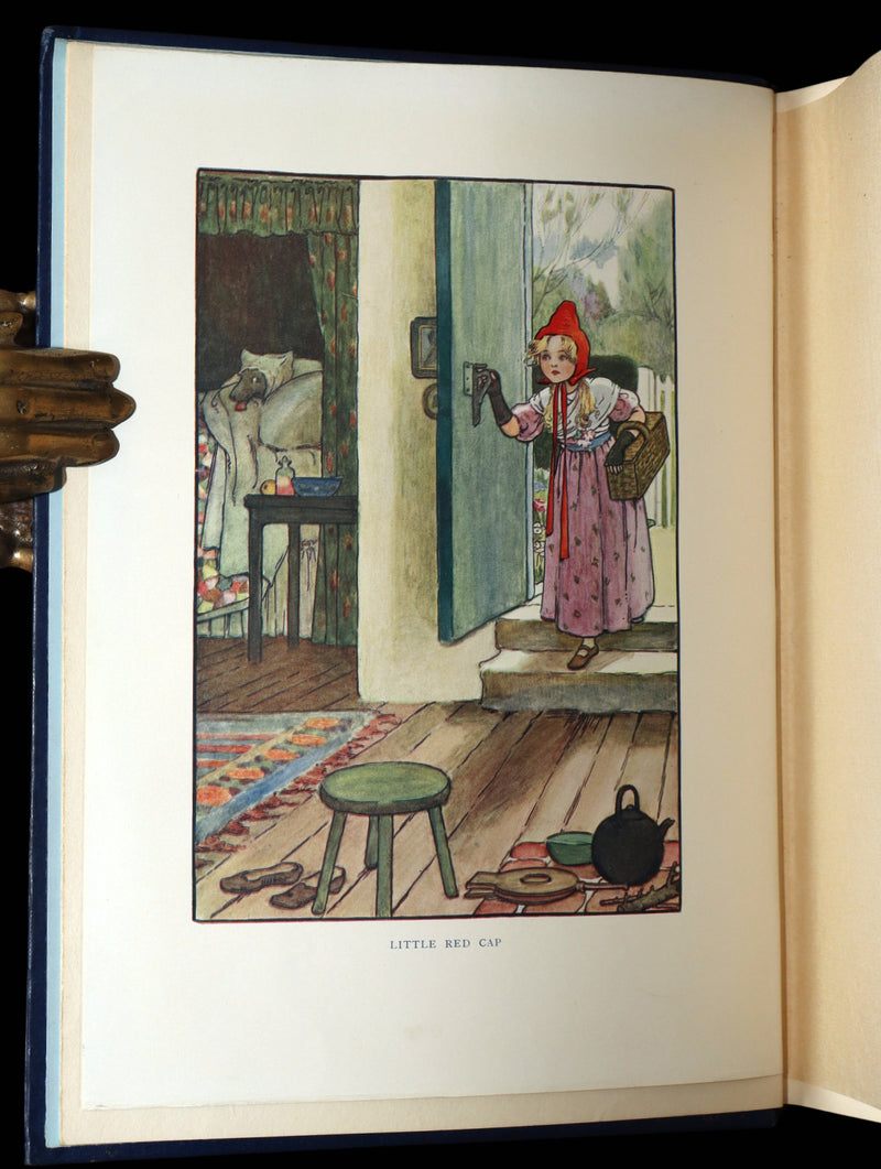 1909 Scarce First Edition Illustrated by Millicent Sowerby - Grimm’s Fairy Tales