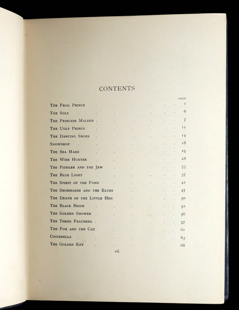 1909 Scarce First Edition Illustrated by Millicent Sowerby - Grimm’s Fairy Tales