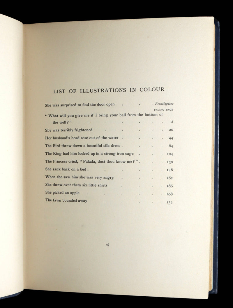 1909 Scarce First Edition Illustrated by Millicent Sowerby - Grimm’s Fairy Tales