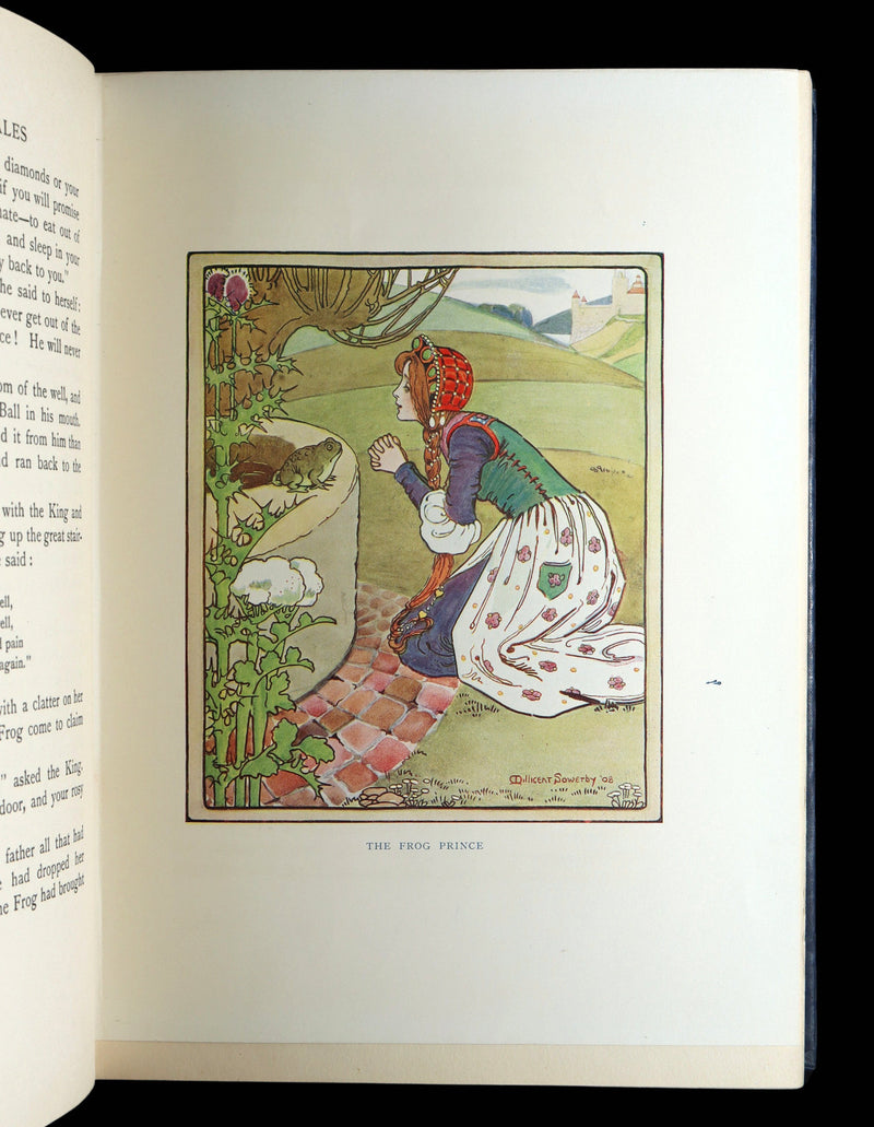 1909 Scarce First Edition Illustrated by Millicent Sowerby - Grimm’s Fairy Tales