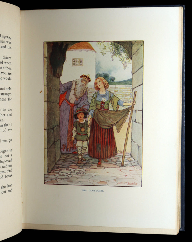 1909 Scarce First Edition Illustrated by Millicent Sowerby - Grimm’s Fairy Tales