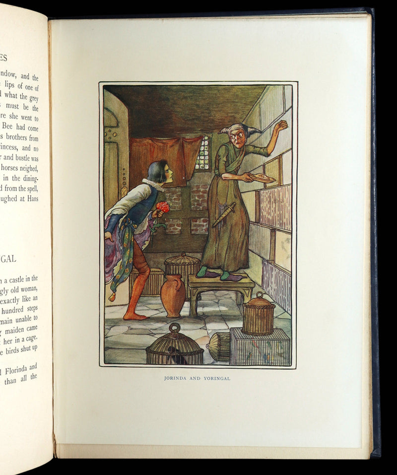 1909 Scarce First Edition Illustrated by Millicent Sowerby - Grimm’s Fairy Tales
