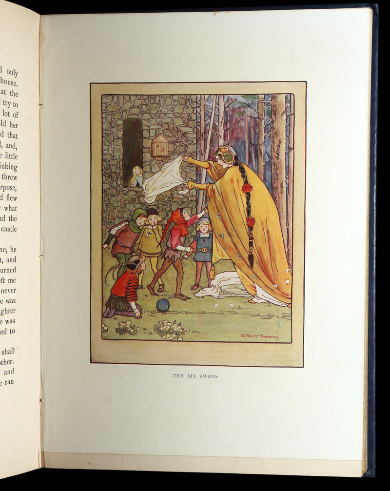 1909 Scarce First Edition Illustrated by Millicent Sowerby - Grimm’s Fairy Tales