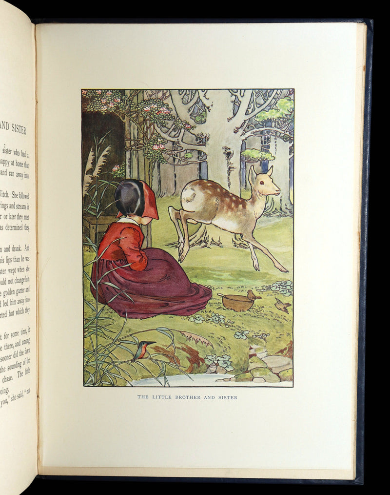 1909 Scarce First Edition Illustrated by Millicent Sowerby - Grimm’s Fairy Tales