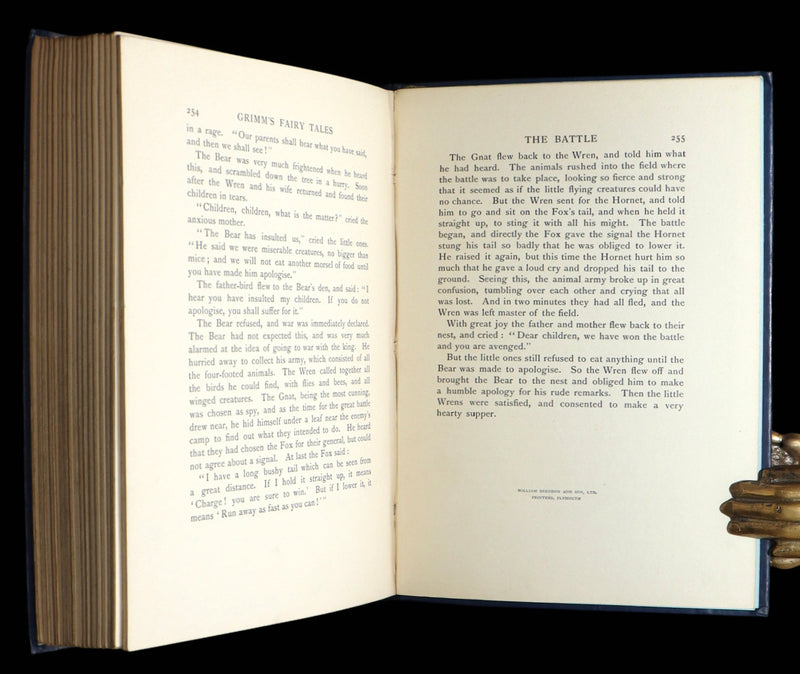 1909 Scarce First Edition Illustrated by Millicent Sowerby - Grimm’s Fairy Tales