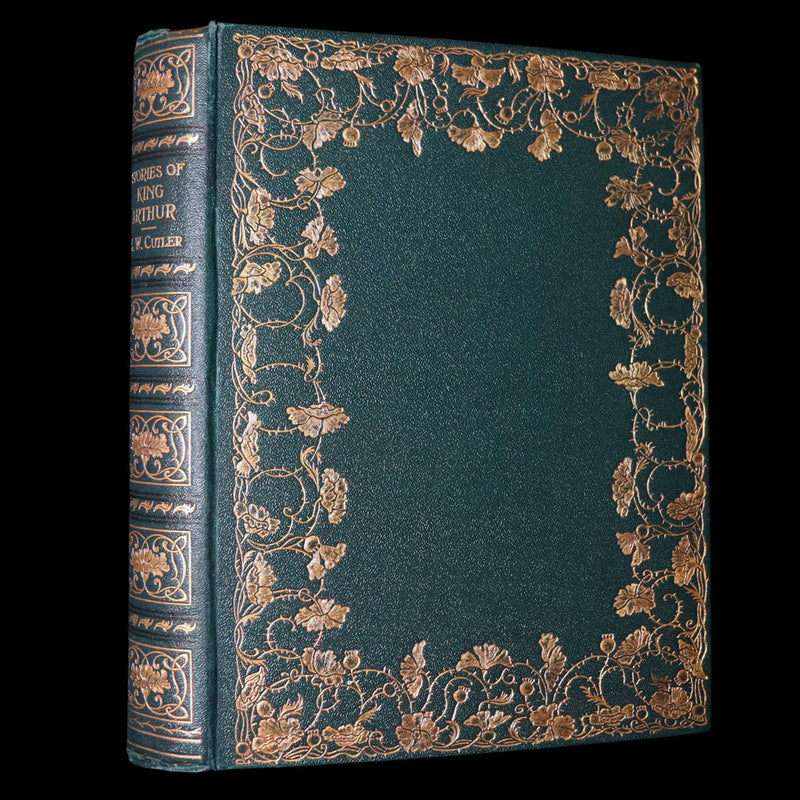 1909 Rare Book - Stories of King Arthur and His Knights by U. Waldo Cutler