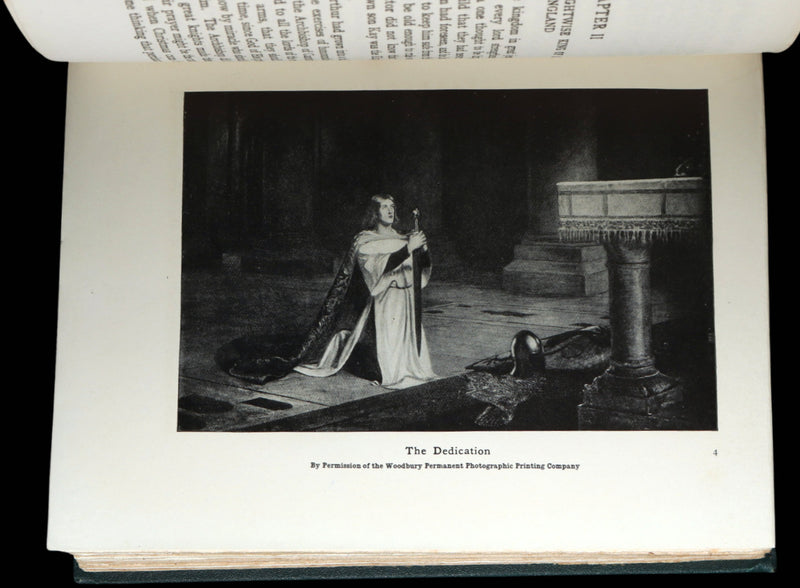 1909 Rare Book - Stories of King Arthur and His Knights by U. Waldo Cutler