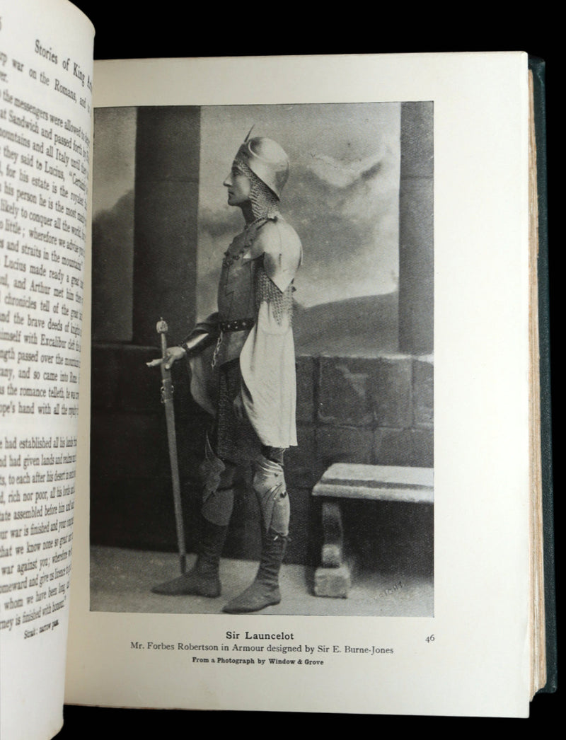 1909 Rare Book - Stories of King Arthur and His Knights by U. Waldo Cutler