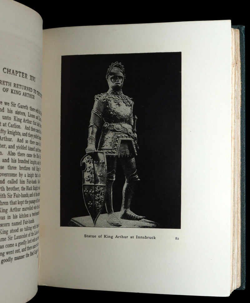 1909 Rare Book - Stories of King Arthur and His Knights by U. Waldo Cutler