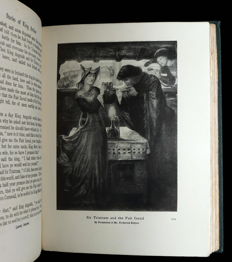 1909 Rare Book - Stories of King Arthur and His Knights by U. Waldo Cutler