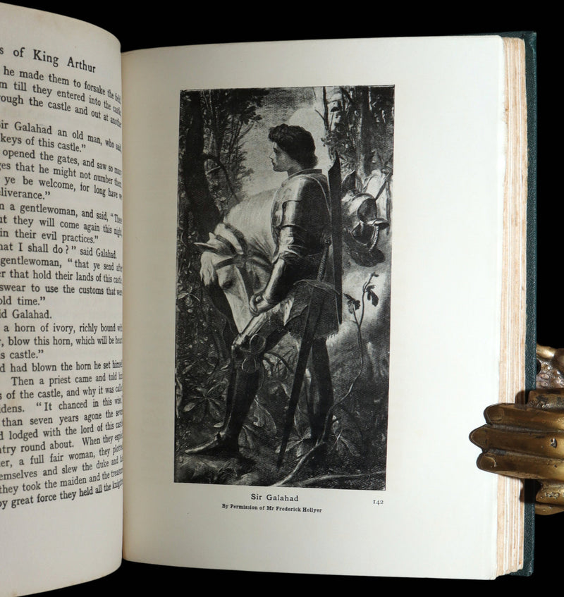 1909 Rare Book - Stories of King Arthur and His Knights by U. Waldo Cutler