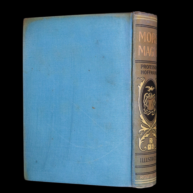 1890 Rare Victorian Book - More Magic by Professor Hoffmann, illustrated
