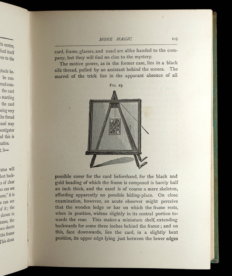 1890 Rare Victorian Book - More Magic by Professor Hoffmann, illustrated