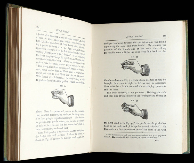 1890 Rare Victorian Book - More Magic by Professor Hoffmann, illustrated