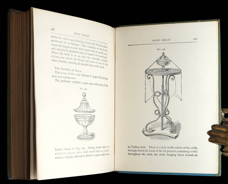 1890 Rare Victorian Book - More Magic by Professor Hoffmann, illustrated