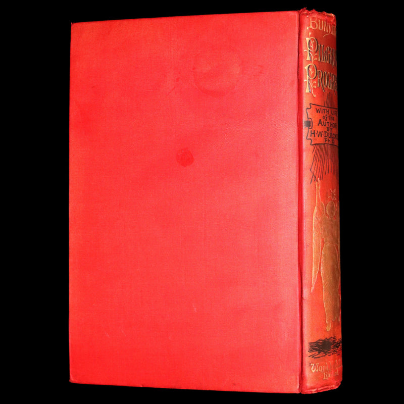1890 Rare Victorian Book - The Pilgrim’s Progress Illustrated by Thomas Dalziel