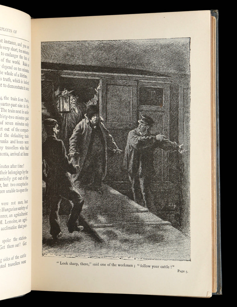 1886 Rare First UK Edition - The Startling Exploits of Dr Quies by Paul Celiere