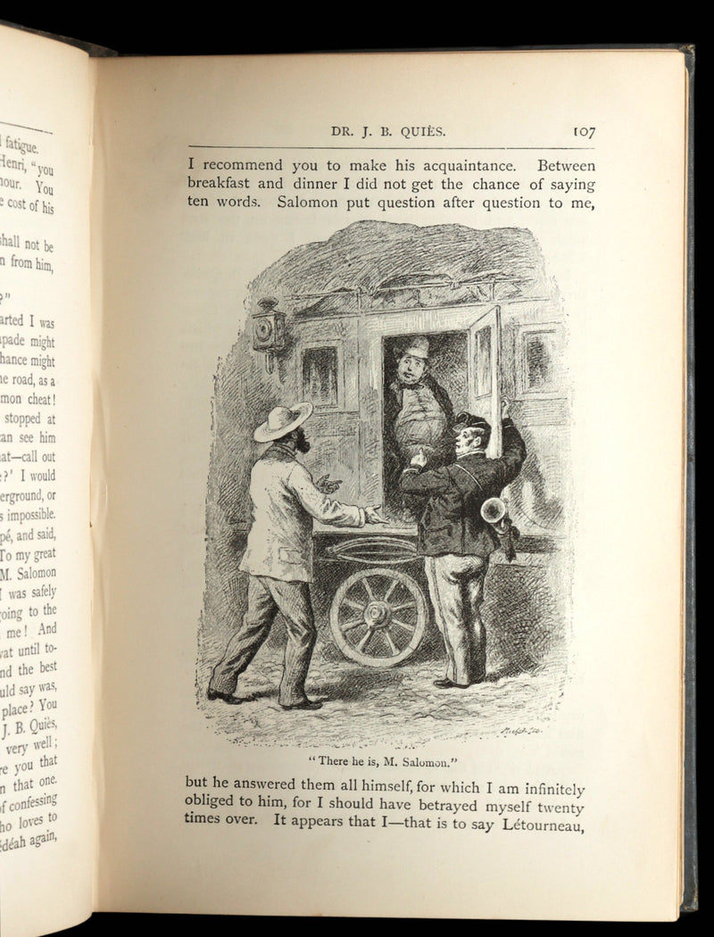 1886 Rare First UK Edition - The Startling Exploits of Dr Quies by Paul Celiere