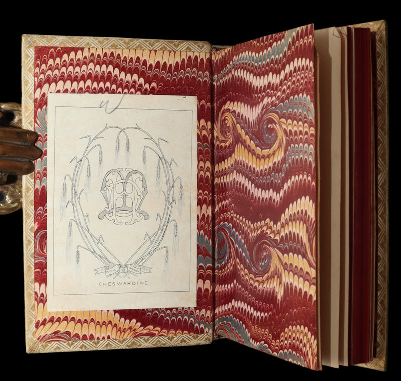 1869 Rare Vellum Books - Maud and Other Poems; Enoch Arden by Tennyson