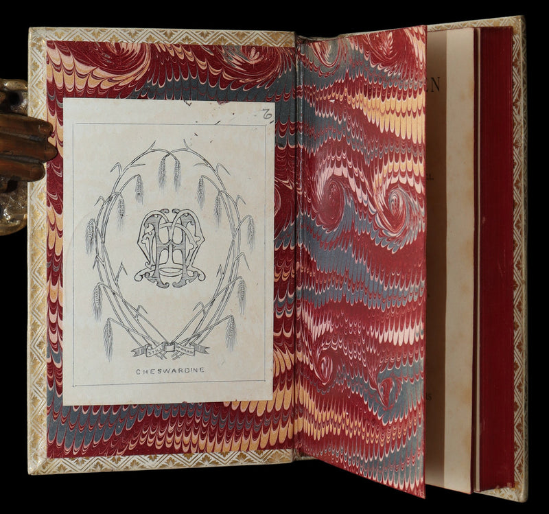 1869 Rare Vellum Books - Maud and Other Poems; Enoch Arden by Tennyson