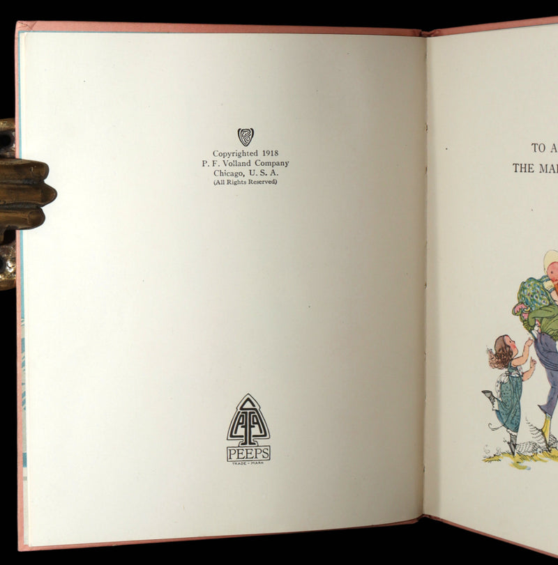 1918 Rare First Edition - Peeps: The Really Truly Sunshine Fairy, Illustrated