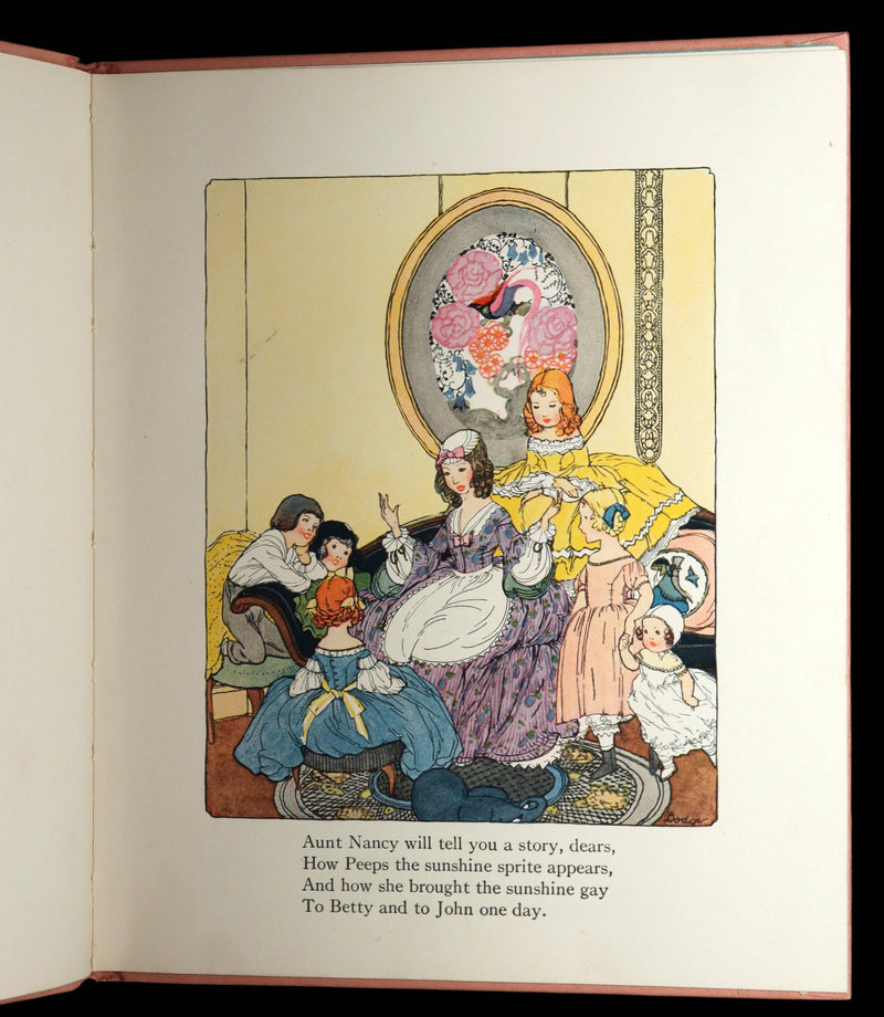 1918 Rare First Edition - Peeps: The Really Truly Sunshine Fairy, Illustrated