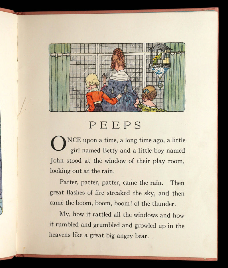 1918 Rare First Edition - Peeps: The Really Truly Sunshine Fairy, Illustrated