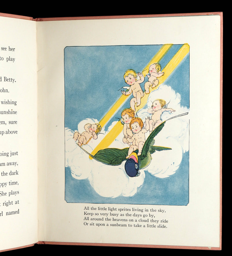 1918 Rare First Edition - Peeps: The Really Truly Sunshine Fairy, Illustrated