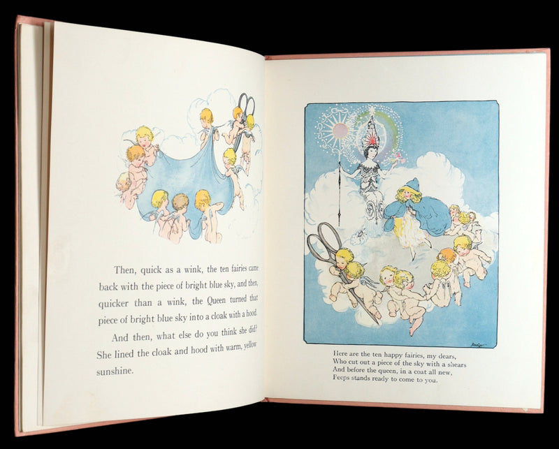 1918 Rare First Edition - Peeps: The Really Truly Sunshine Fairy, Illustrated
