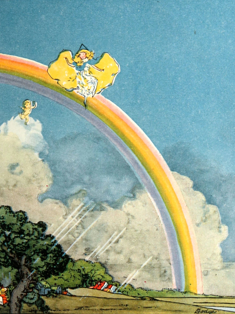 1918 Rare First Edition - Peeps: The Really Truly Sunshine Fairy, Illustrated