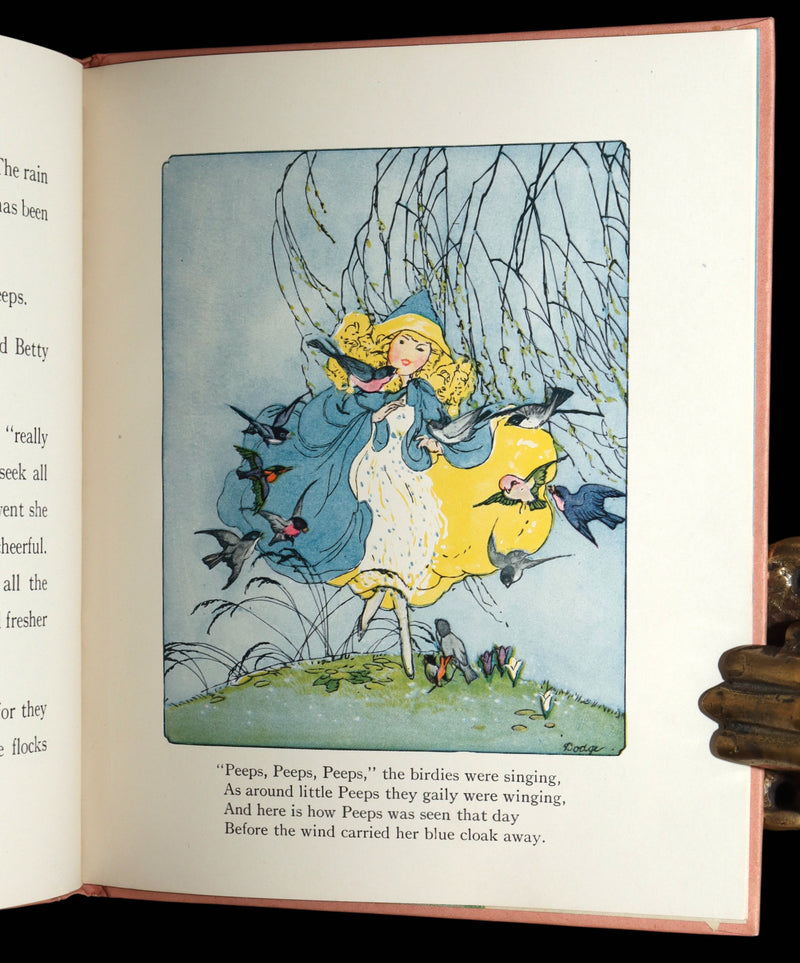 1918 Rare First Edition - Peeps: The Really Truly Sunshine Fairy, Illustrated