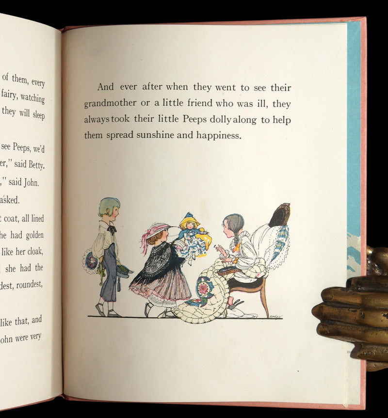 1918 Rare First Edition - Peeps: The Really Truly Sunshine Fairy, Illustrated