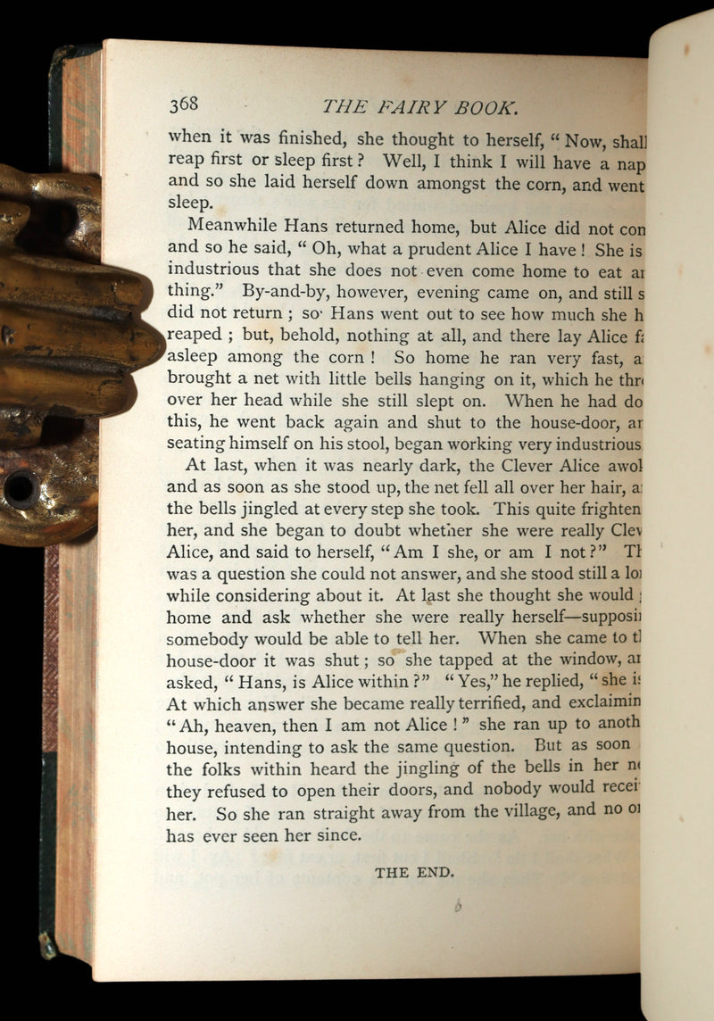 1863 Rare 1stED -The Fairy Book, Best Popular Fairy Stories by Dinah Maria Craik