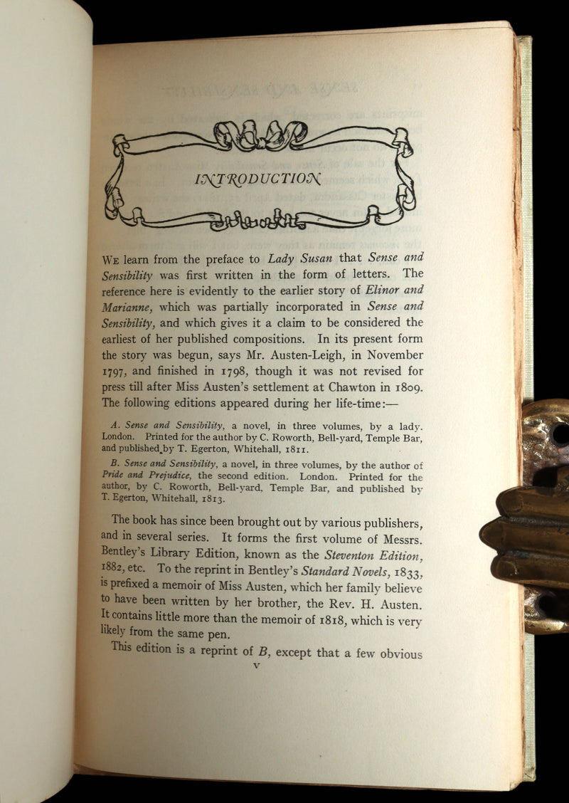 1908 1stED illustrated by C. E. Brock - Sense and Sensibility by Jane Austen