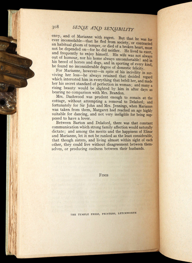 1908 1stED illustrated by C. E. Brock - Sense and Sensibility by Jane Austen