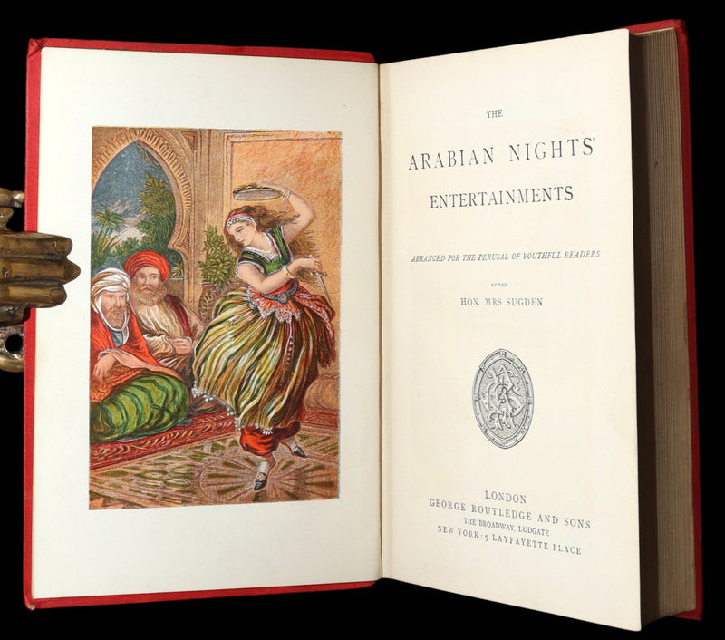1896 Rare Book - The Arabian Nights’ Entertainments by Mrs. Sugden