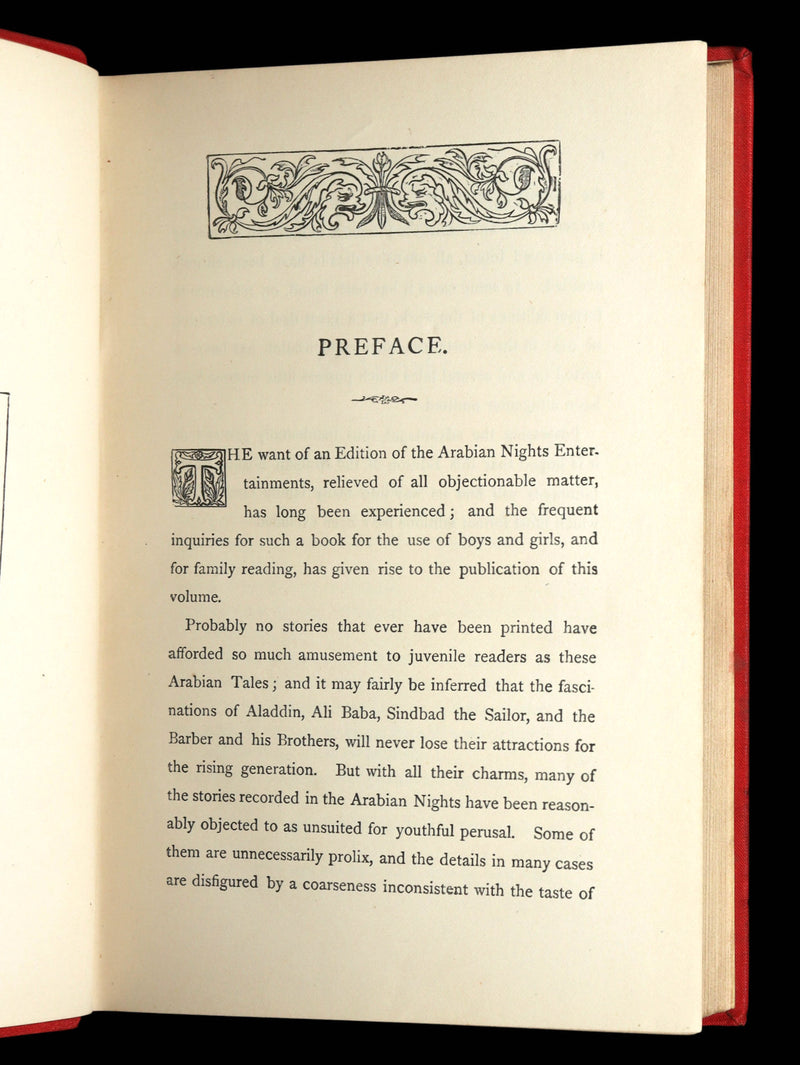 1896 Rare Book - The Arabian Nights’ Entertainments by Mrs. Sugden