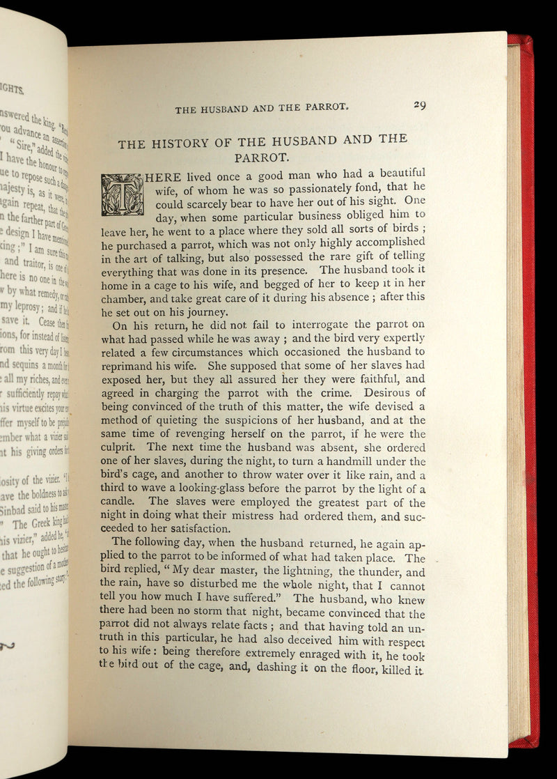 1896 Rare Book - The Arabian Nights’ Entertainments by Mrs. Sugden