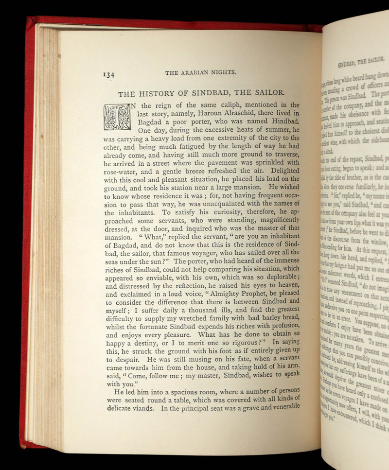 1896 Rare Book - The Arabian Nights’ Entertainments by Mrs. Sugden