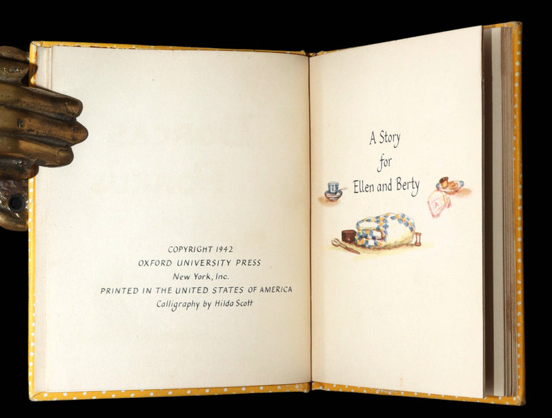 1942 First Edition with Dust Jacket - Dorcas Porkus Illustrated by Tasha Tudor