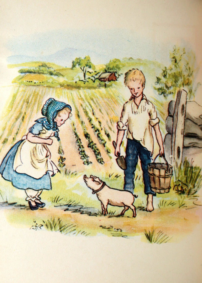 1942 First Edition with Dust Jacket - Dorcas Porkus Illustrated by Tasha Tudor