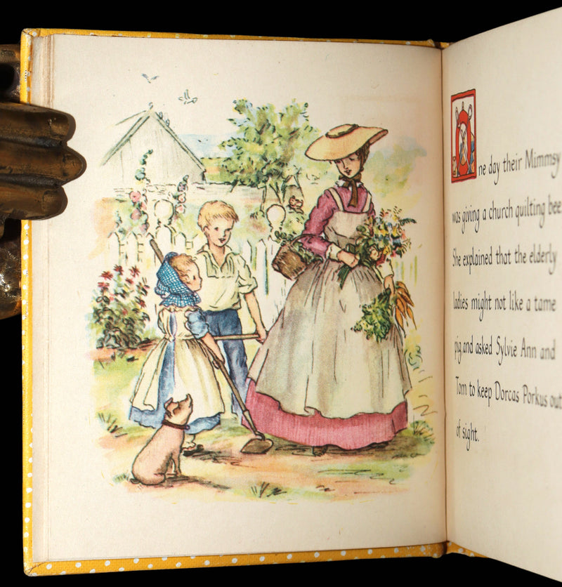 1942 First Edition with Dust Jacket - Dorcas Porkus Illustrated by Tasha Tudor